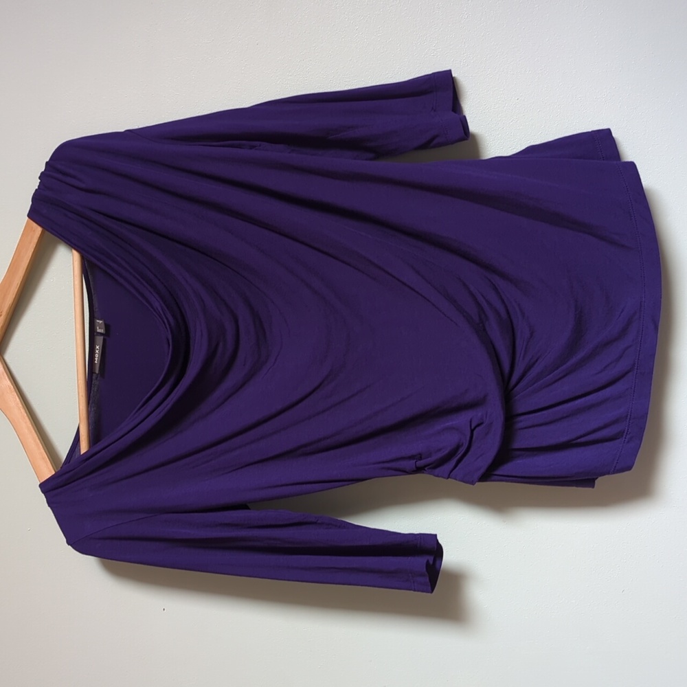 Mexx Purple Cowl Neck Top